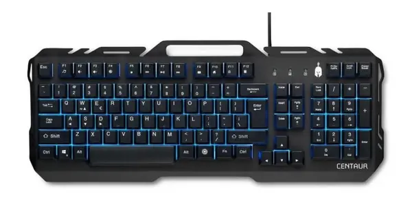 Tastatură gaming Spartan Gear - Centaur, neagră