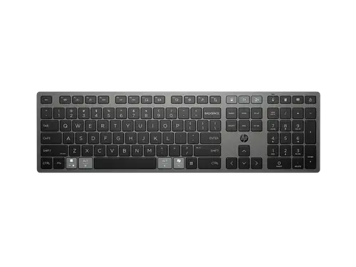 Tastatura HP 720 Dual-Mode, Wireless 2.4Ghz, Bluetooth (Negru/Gri)