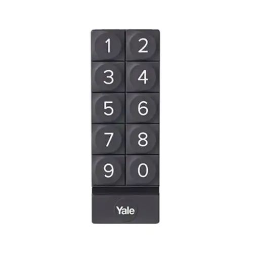 Tastatura inteligenta pentru incuietoare inteligenta Yale Linus 05/301000/BL, Bluetooth 4.0, negru
