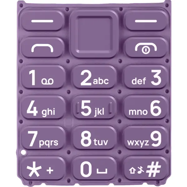 Tastatura Latina HMD 105 / Nokia 105 (2024), Violet, Service Pack SP20Z14Z1453S
