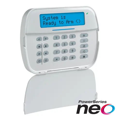 Tastatura LCD alfanumerica, wireless, 128 zone, SERIA NEO - DSC HS2LCDWF8EE3