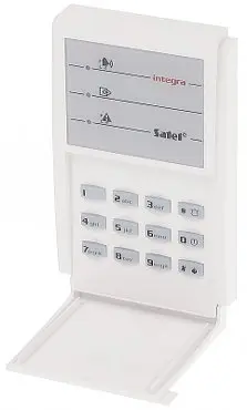 Tastatura LED Satel Integra INT-SZ-BL, iluminare albastra