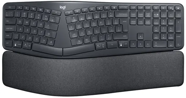 Tastatura Logitech - Ergo K860, wireless, ergonomica, gri