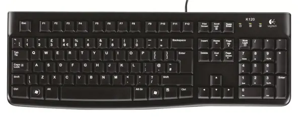 Tastatura Logitech - K120, neagra