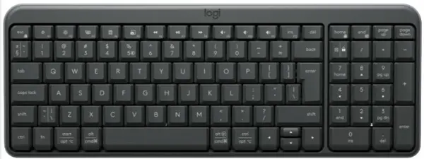 Tastatură Logitech - K250, wireless, graphite