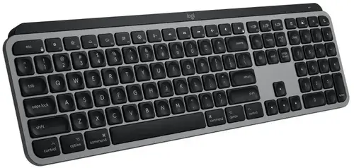 Tastatura Logitech MX Keys S pentru Mac, Bluetooth (Gri/Negru)