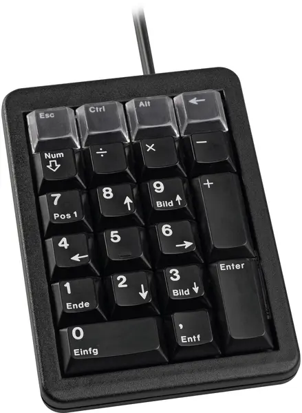 Tastatura mecanica Cherry - G84-4700, numerica, ML, neagra