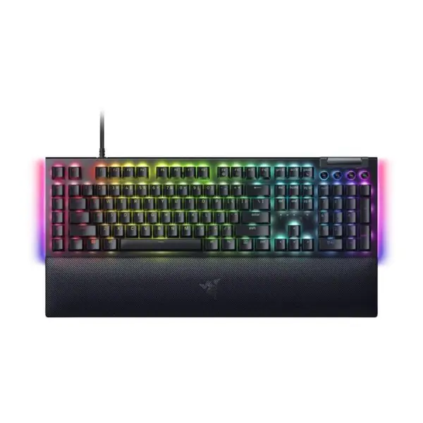 Tastatura mecanica gaming BlackWidow V4, Yellow Switch, Negru