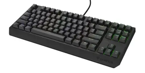 Tastatura Mecanica Gaming Genesis Thor 230 TKL, USB, Iluminare RGB, Switch-uri Outemu Brown (Negru)