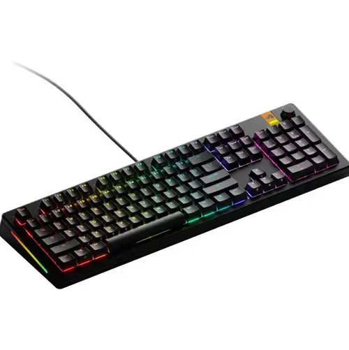 Tastatura mecanica Glorious GMMK 3, Fox HE Switches, Cu fir, USB, 104 taste (Negru)