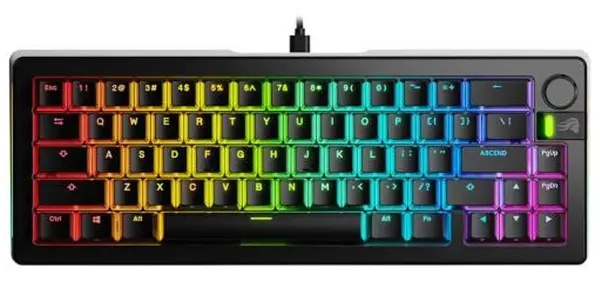 Tastatură mecanică Glorious - GMMK 3 PRO, Glorious Fox MX, 65%, RGB, negru