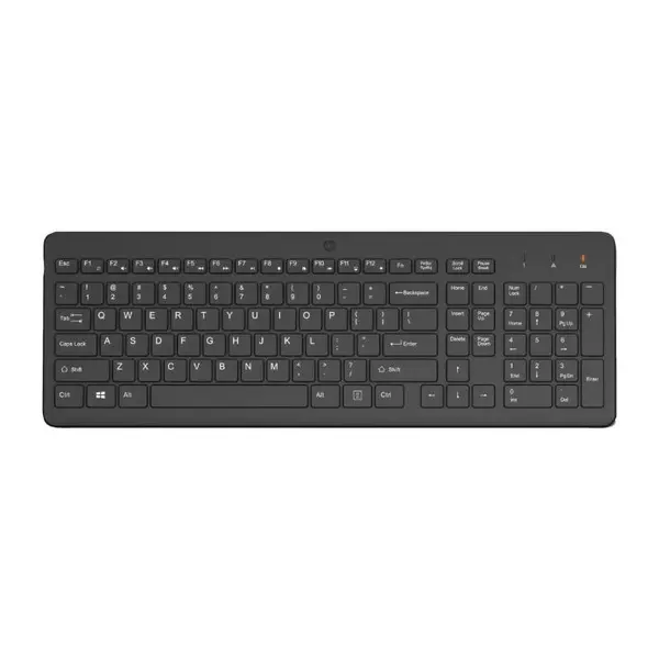 Tastatura mecanica HP 225, Wireless, Negru
