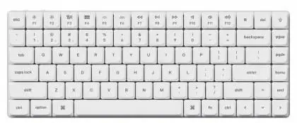 Tastatură mecanică Keychron – K3 Pro, Brown switch, alb