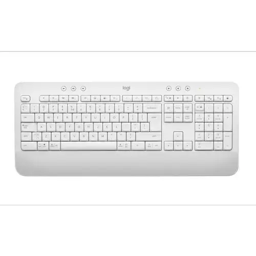 Tastatura Mecanica Logitech Signature K650, Layout German, USB, Wireless (Alb)