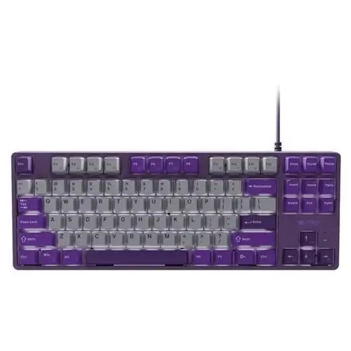Tastatura mecanica pentru gaming Fury Kanabo K2, iluminare alba, 25 moduri, 2x switch-uri de rezerva, USB, TKL