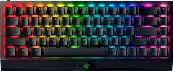 Tastatura mecanica Razer - BlackWidow V3 Mini, Yellow,RGB, neagra Phantom Pudding Keycap