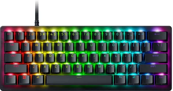 Tastatură mecanică Razer - Huntsman V3 Pro Mini US, optică , RGB, negru