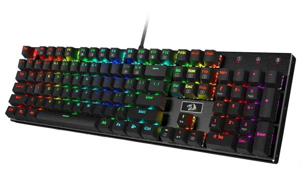 Tastatura mecanică Redragon - Devarajas K556, maro, RGB, negru