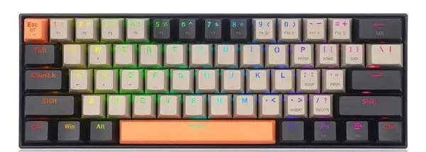 Tastatură mecanică Redragon - Draconic K530 PRO, Redragon Brown, RGB, maro