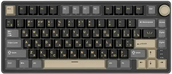 Tastatură mecanică Royal Kludge – R75, K Silver, RGB, Phantom