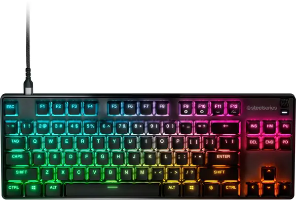 Tastatură mecanică SteelSeries - Apex 9 TKL US, negru