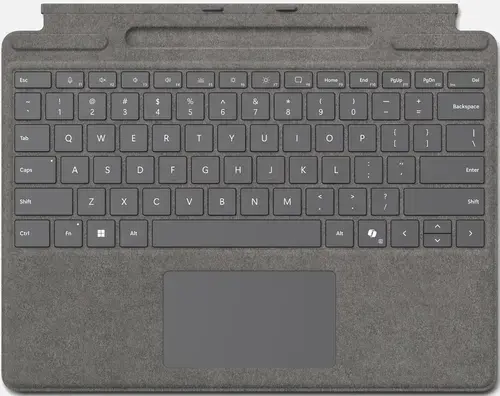 Tastatura Microsoft Surface Pro compatibil cu Surface Pro 11/10/9/8 (Gri)