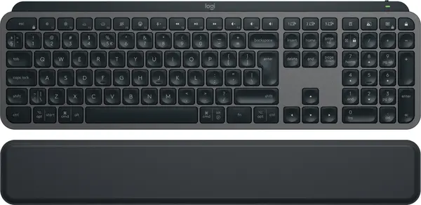 Tastatură multimedia Logitech - MX Keys S Plus, fără fir, grafit