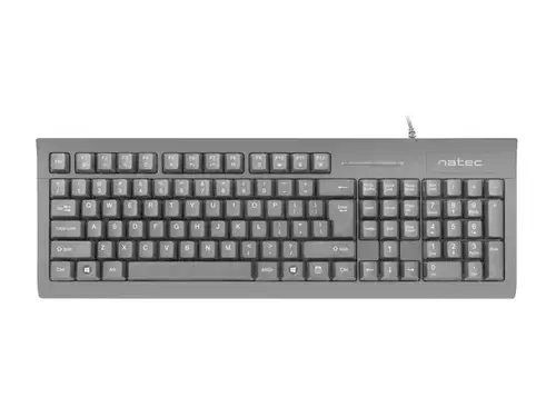 Tastatura NATEC MORAY, layout US, card SMART ID, USB (Negru)