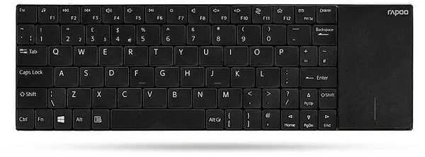 Tastatura RAPOO - E2710, wireless, neagra