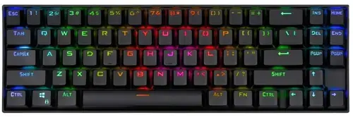 Tastatura Redragon Deimos Mecanica, RGB LED, Switch Outemu Red, USB (Neagra)