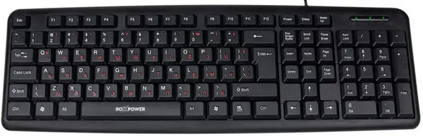Tastatură Roxpower - Roxoffice K-365, neagră