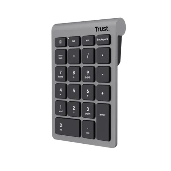 Tastatura Trust numerica Xalax WS, gri Tastatura Trust numerica Xalax WS, gri