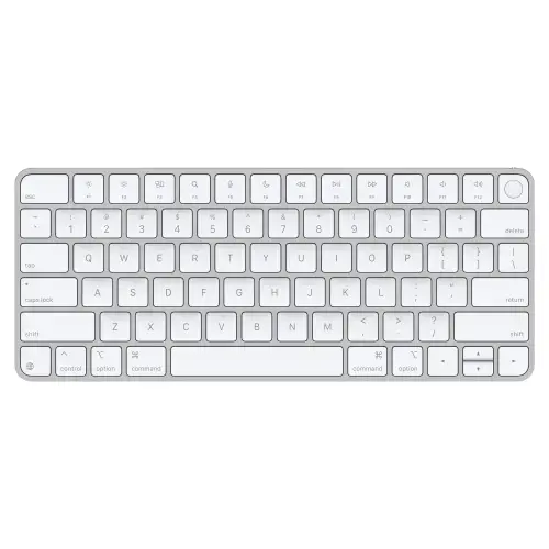 Tastatura Wireless Apple Magic Keyboard (2024), Touch ID, Layout US (Alb)