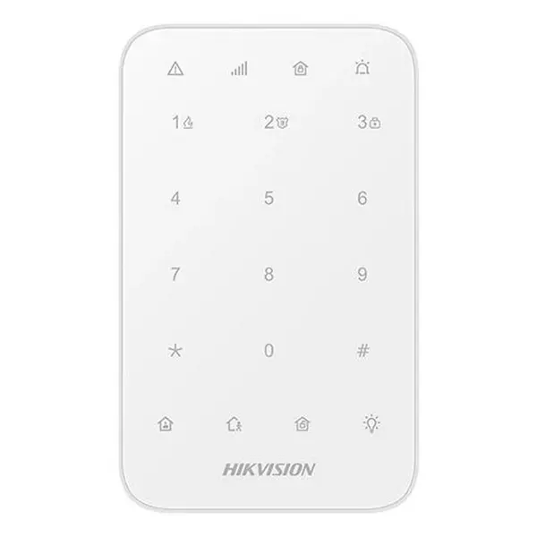Tastatura Wireless Hikvision AX PRO, de interior, tehnologie Tri-X, 868 Mhz, DS-PK1-E-WE