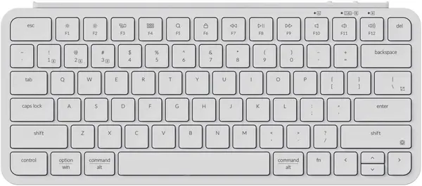 Tastatură wireless Keychron - B1 Pro Ultra-Slim, wireless, albă