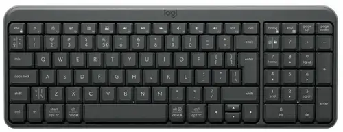 Tastatura Wireless Logitech K250, Bluetooth, Layout US International (Gri)