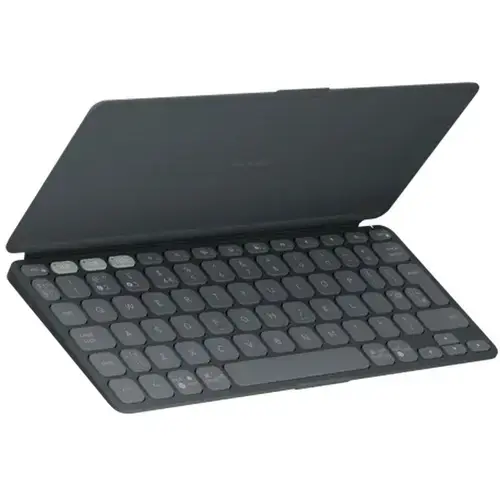 Tastatura Wireless LOGITECH Keys-To-Go 2, Bluetooth, Compatibil iOS, Android, Mac OS, Windows, iPAD, Layout US International (Negru)