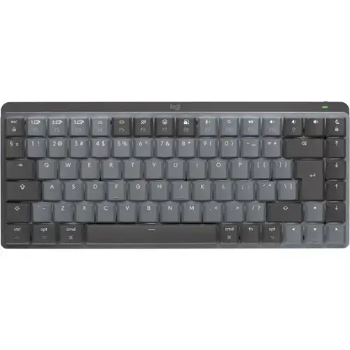 Tastatura Wireless Logitech MX Mechanical Mini for Mac, Bluetooth Illuminated Performance, US INT (Negru)