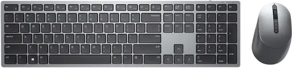 Tastatura wireless si mouse Dell Premier - KM7321W, gri