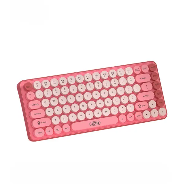 Tastatura Wireless XO Design KB-12, BT / Wi-Fi, Roz