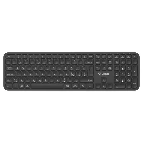 Tastatura Wireless Yenkee EGO, Bluetooth/Wireless 2.4GHz, USB, Tastatura numerica (Negru)