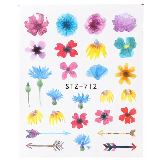 Tatuaj decor unghii STZ-712 - STZ712 - Everin.ro