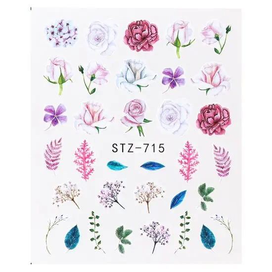Tatuaj decor unghii STZ-715 - STZ715 - Everin.ro