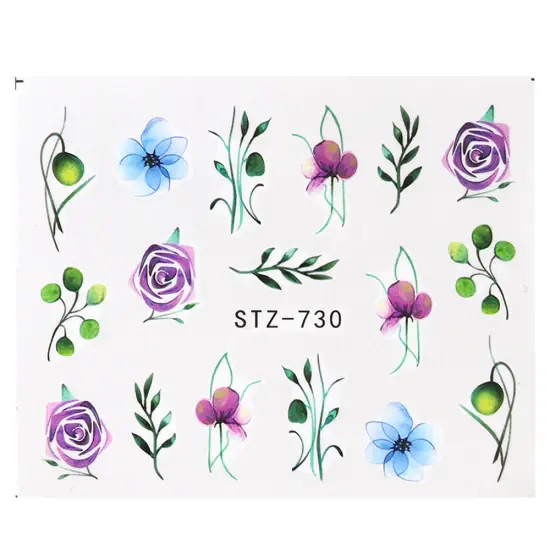 Tatuaj decor unghii STZ-730 - STZ730 - Everin.ro