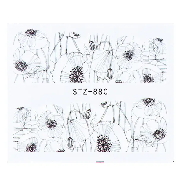 Tatuaj decor unghii STZ-880 - STZ880 - Everin.ro