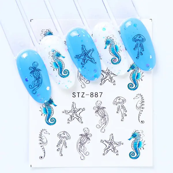 Tatuaj decor unghii STZ-887 - STZ887 - Everin.ro