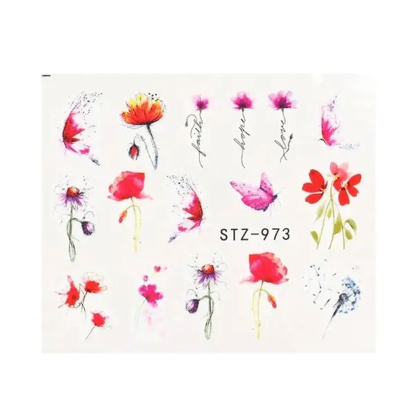 Tatuaj decor unghii STZ-973 - STZ973 - Everin.ro