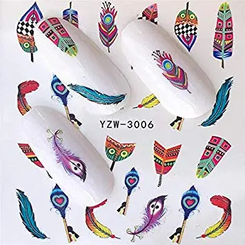 Tatuaj decor unghii YZW-3006 - YZW-3006 - Everin.ro