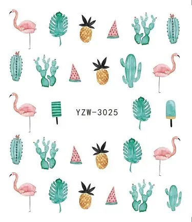Tatuaj decor unghii YZW-3025 - YZW-3025 - Everin.ro