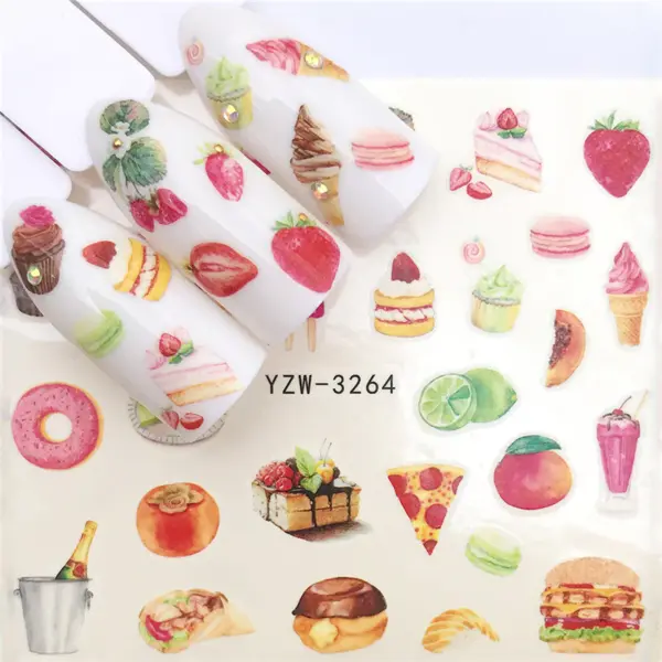 Tatuaj decor unghii YZW-3264 - YZW3264 - Everin.ro